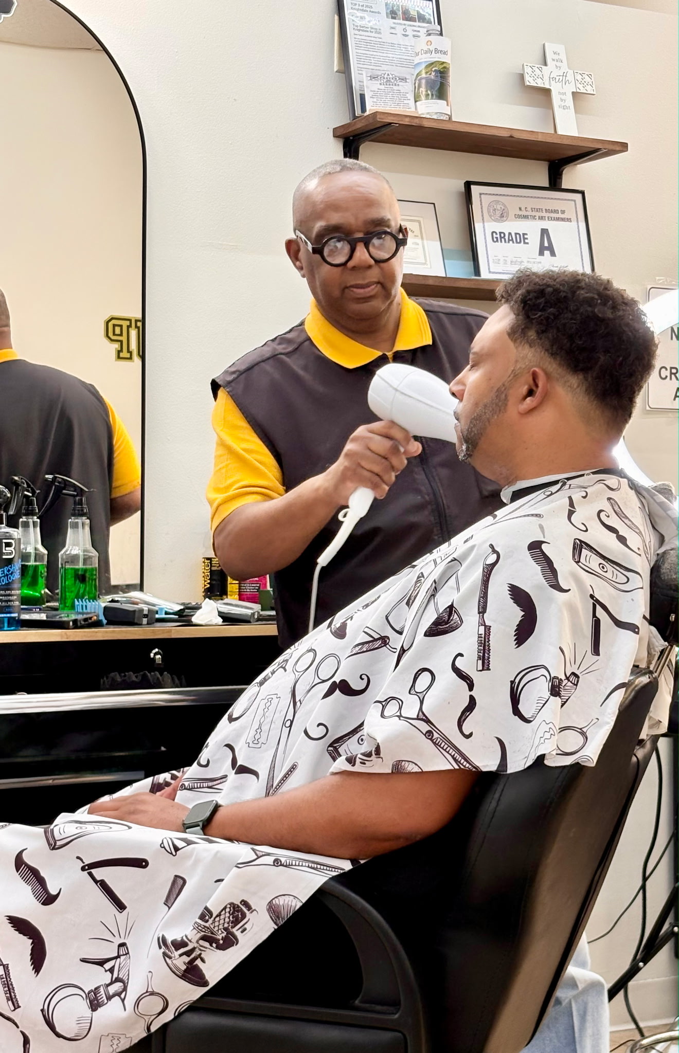 Professional barbering in Knightdale NC